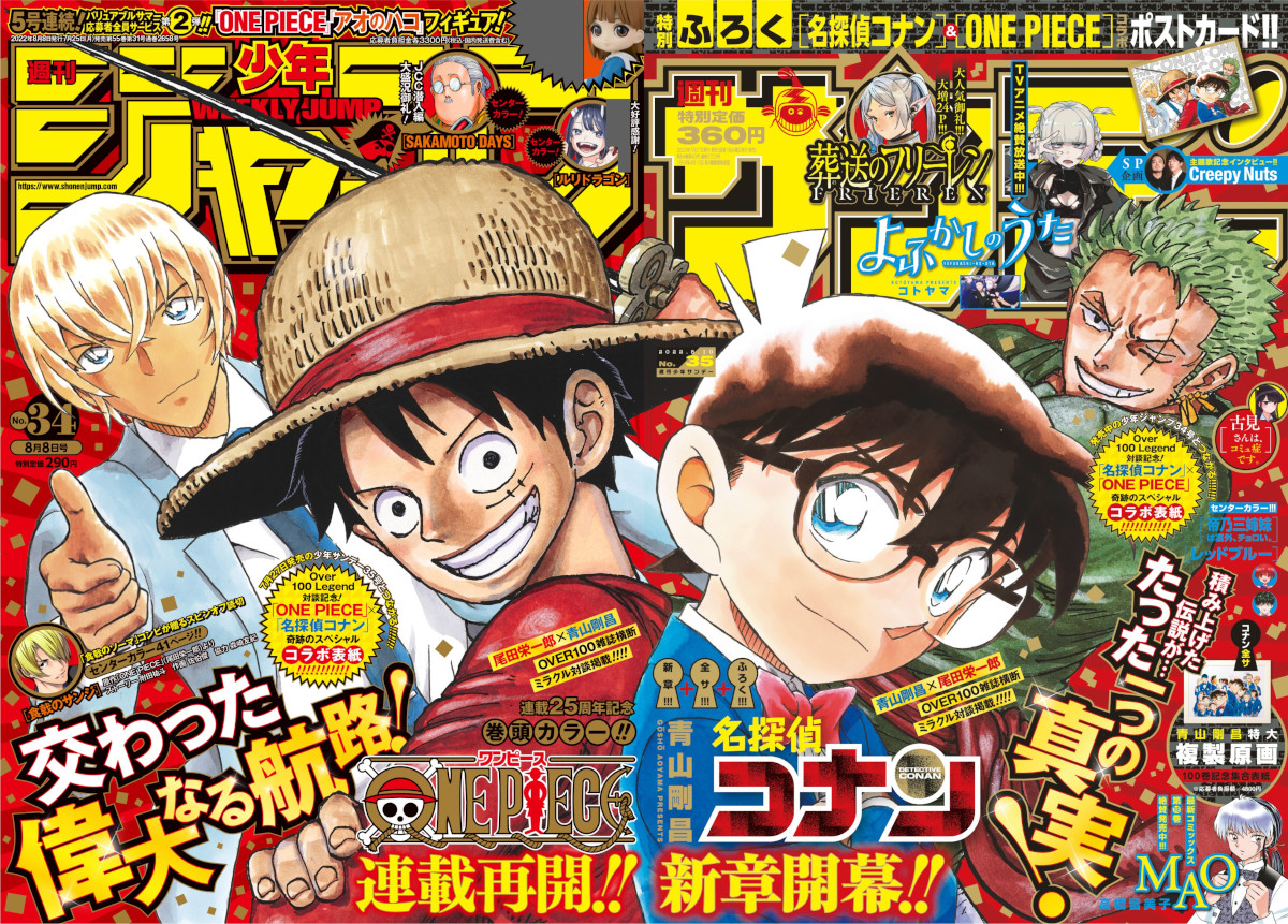 one piece detective conan